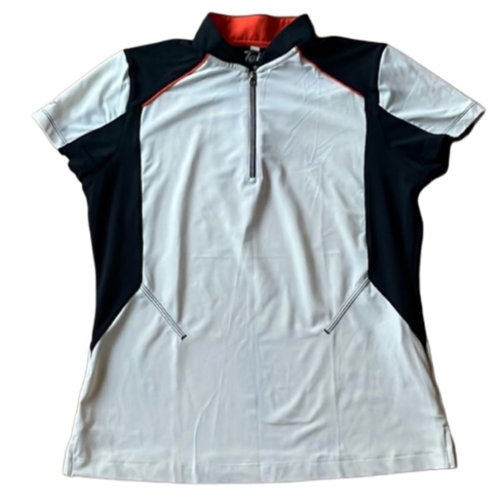 WOMEN’S TAIL PERFORMANCE JERSEY TOP GOLF TENNIS ACTIVEWEAR 1/4 ZIP SIZE: SMALL